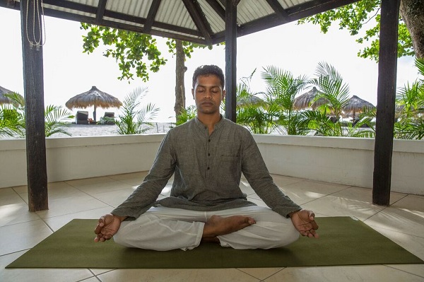 Yoga Instructor Nelson Anse Chastanet