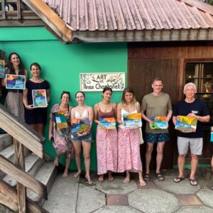 art classes at anse chastanet
