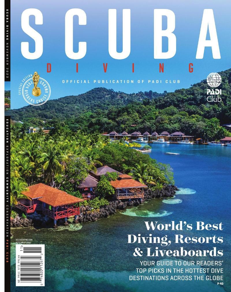 scuba diving magazine awards